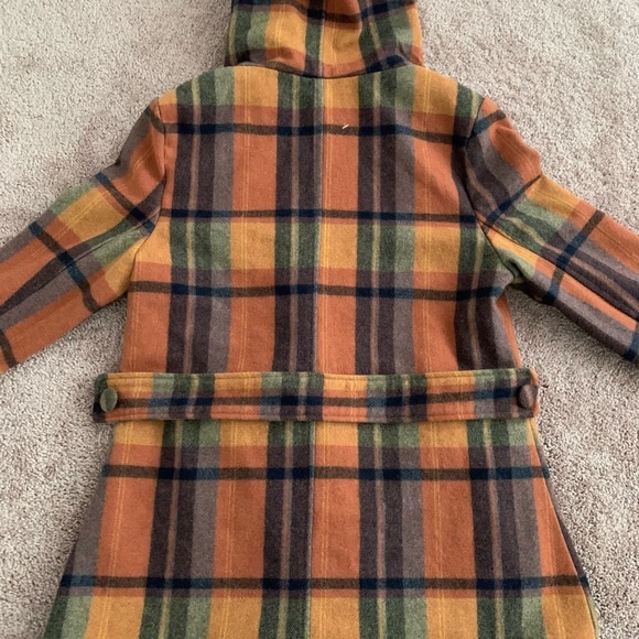 V Los Angeles Full Zip Wool Hooded Coat - Large - Picture 9 of 12